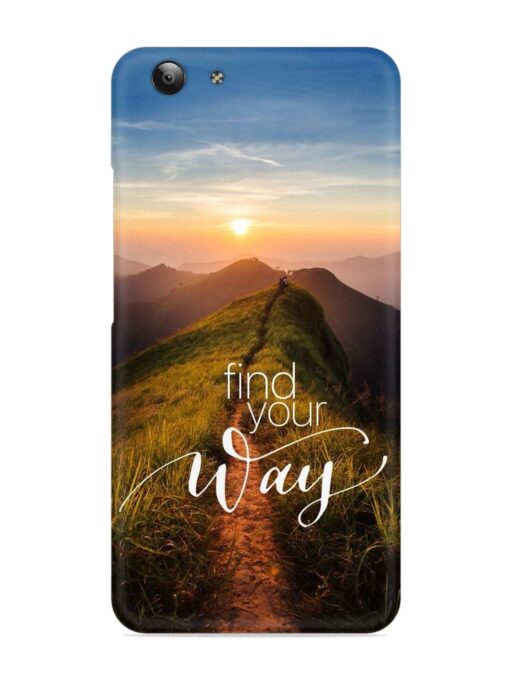 Find Your Way Snap Case for Vivo Y53 Zapvi