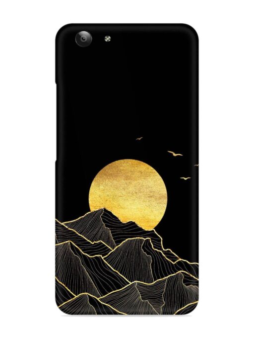 Golden Sunrise Snap Case for Vivo Y53 Zapvi