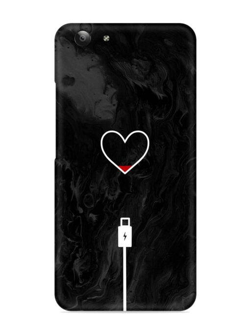 Heart Charging Vector Snap Case for Vivo Y53 Zapvi