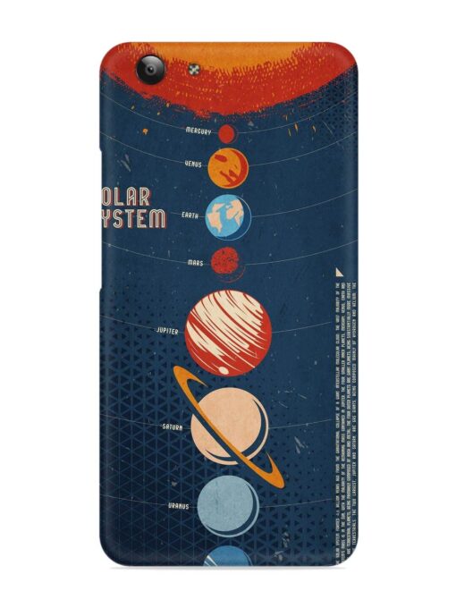 Solar System Vector Snap Case for Vivo Y53