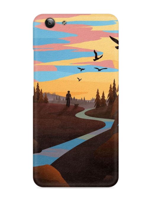 Natural Landscape Art Snap Case for Vivo Y53