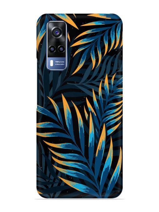 Abstract Leaf Art Snap Case for Vivo Y53S