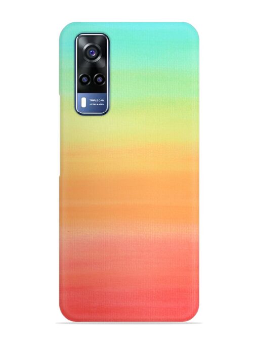 Background Sky Watercolor Snap Case for Vivo Y53S Zapvi