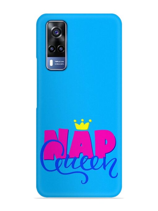 Nap Queen Quote Snap Case for Vivo Y53S Zapvi