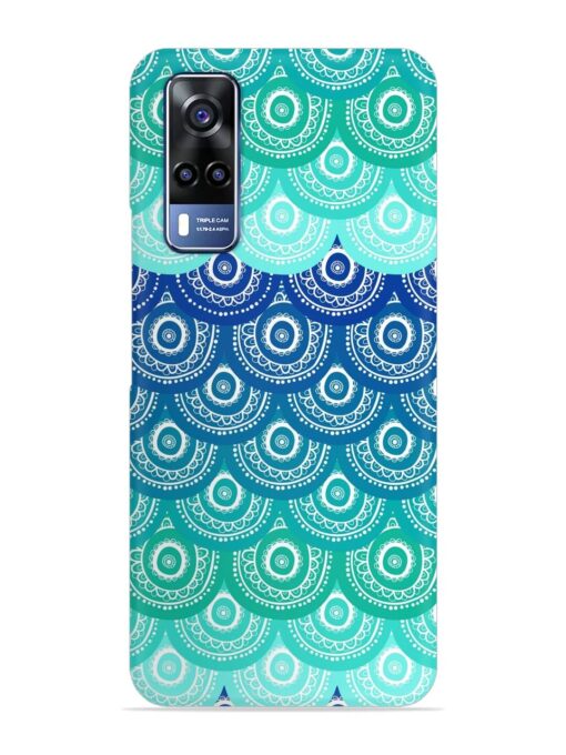 Ethnic Seamless Pattern Snap Case for Vivo Y53S