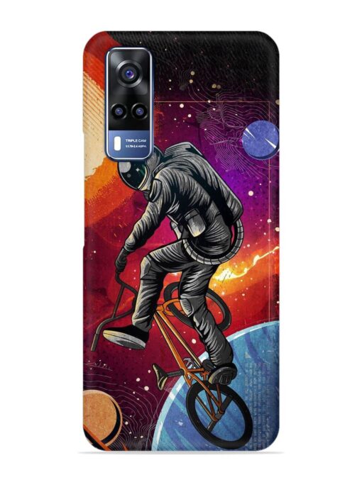 Super Eclipse Bmx Bike Snap Case for Vivo Y53S Zapvi