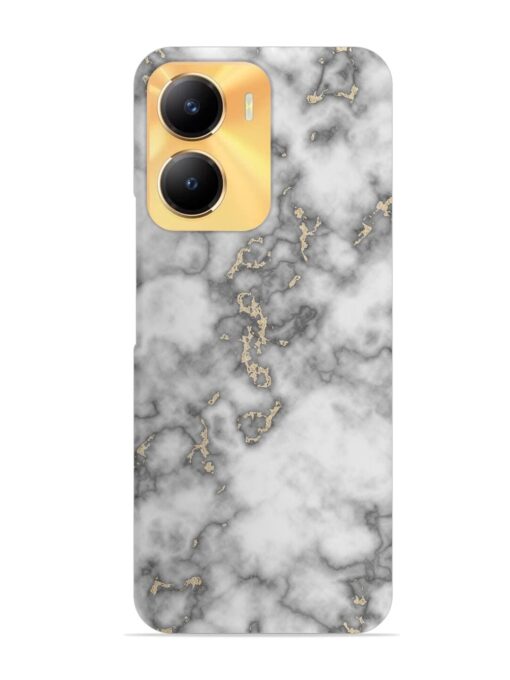 Gray And Gold Marble Snap Case for Vivo Y56 (5G)