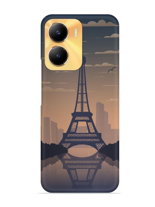 France Paris Eiffel Tower Gradient Snap Case for Vivo Y56 (5G) Zapvi