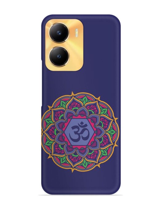 Om Mandala Art Blue Snap Case for Vivo Y56 (5G)