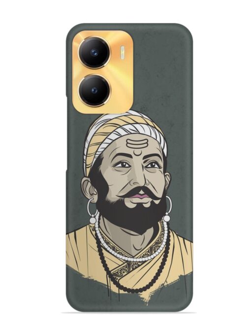 Shivaji Maharaj Vector Art Snap Case for Vivo Y56 (5G)