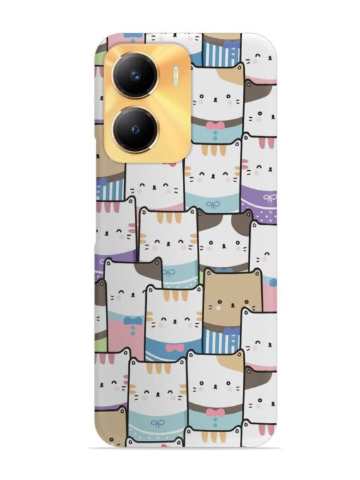 Cute Adorable Cat Snap Case for Vivo Y56 (5G)