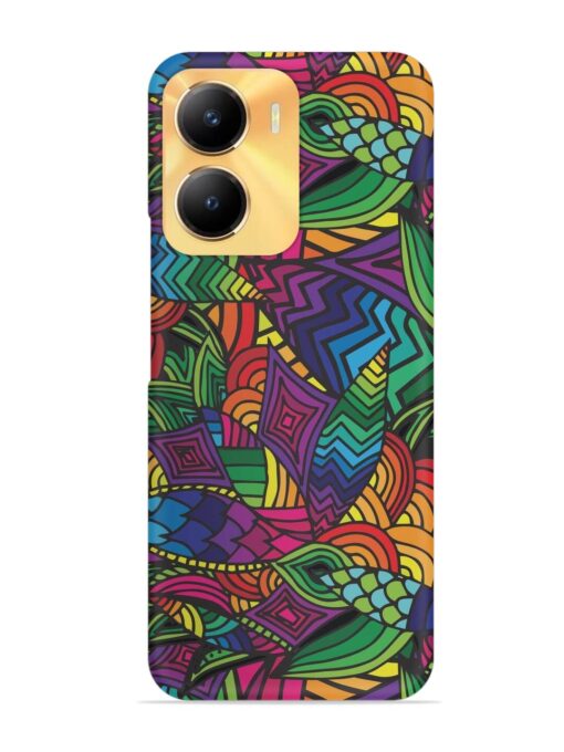 Abstract Multicolor Seamless Snap Case for Vivo Y56 (5G) Zapvi