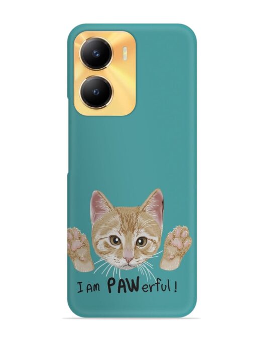 Typography Slogan Cat Snap Case for Vivo Y56 (5G) Zapvi