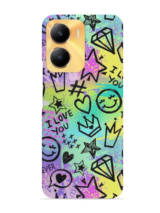 Bright Seamless Pattern Snap Case for Vivo Y56 (5G)