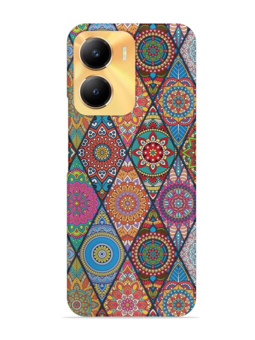 Seamless Tile Pattern Snap Case for Vivo Y56 (5G)