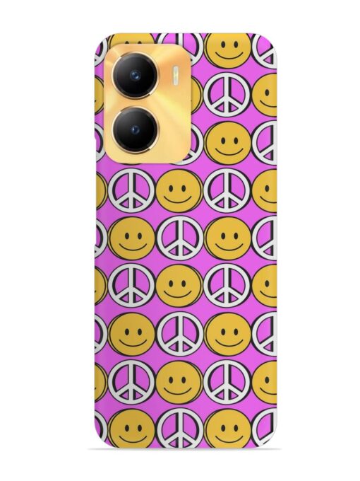 Smiley Face Peace Snap Case for Vivo Y56 (5G)