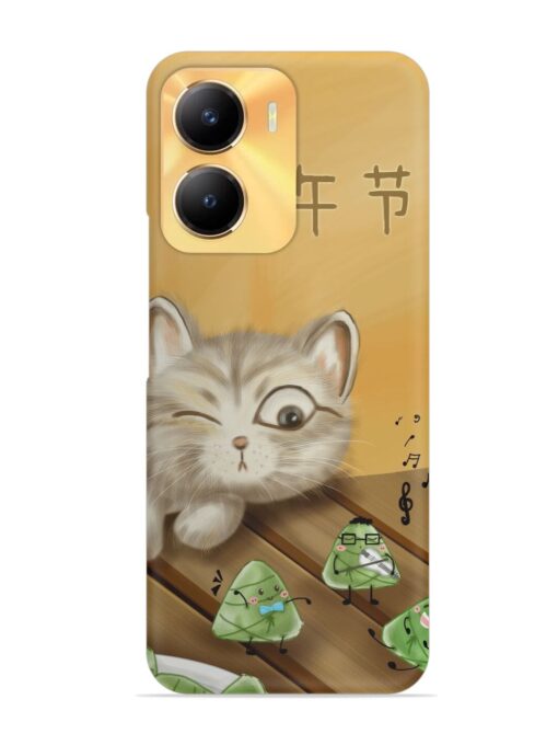 Cat Scorpion Dancing Snap Case for Vivo Y56 (5G)