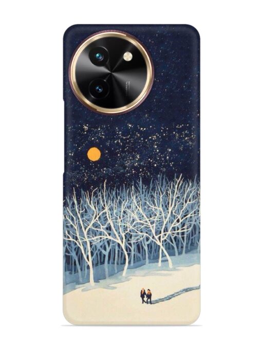 Full Moon Snowshoe Tour Snap Case for Vivo Y58 (5G)