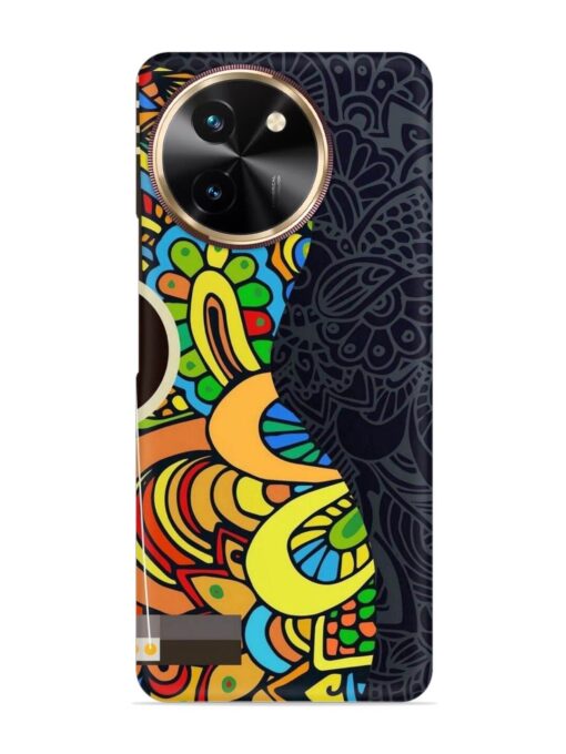 Guitar Vector Art Snap Case for Vivo Y58 (5G)