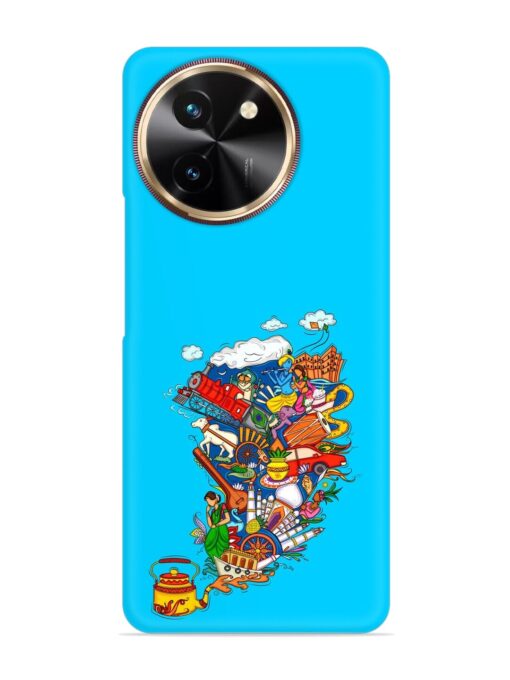 Vector Design Indian Snap Case for Vivo Y58 (5G)