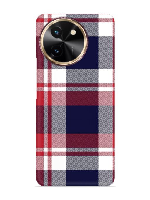 Classic Plaid Tartan Snap Case for Vivo Y58 (5G)