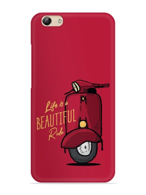 Life Is Beautiful Rides Snap Case for Vivo Y69 Zapvi