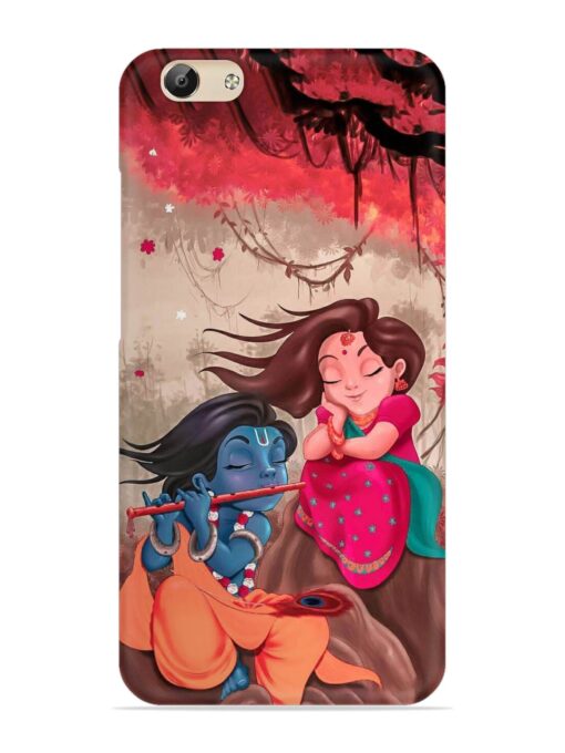 Radhe Krishna Water Art Snap Case for Vivo Y69 Zapvi