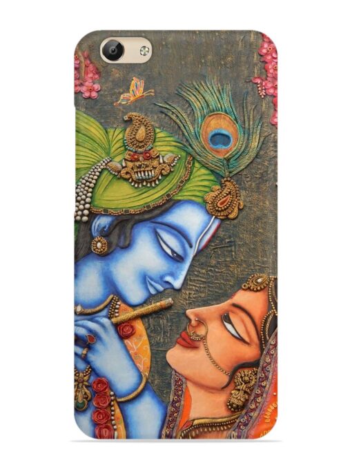 Lord Radha Krishna Flute Art Snap Case for Vivo Y69