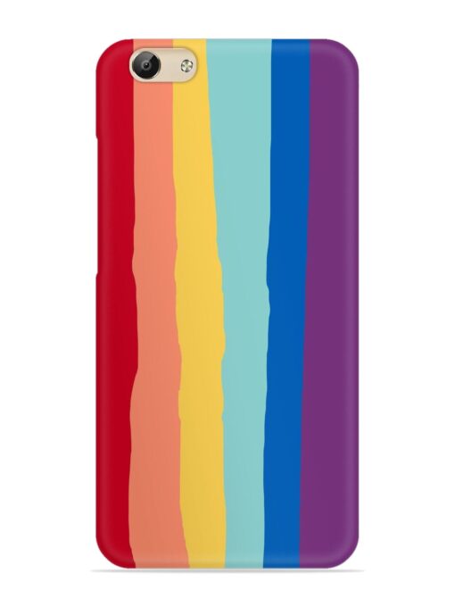 Rainbow Genuine Liquid Snap Case for Vivo Y69 Zapvi