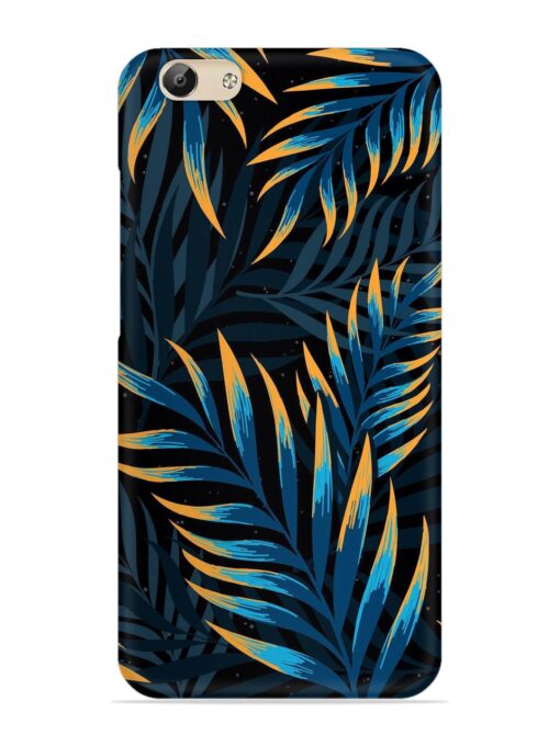 Abstract Leaf Art Snap Case for Vivo Y69 Zapvi