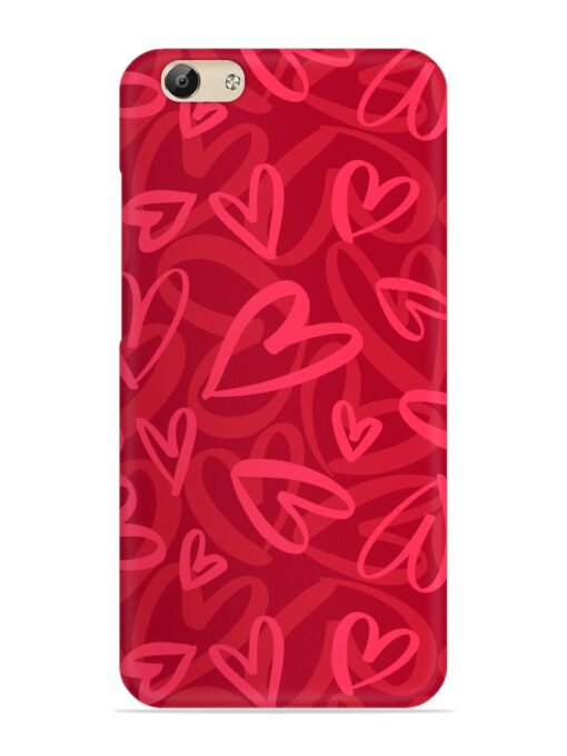 Seamless Romantic Pattern Snap Case for Vivo Y69