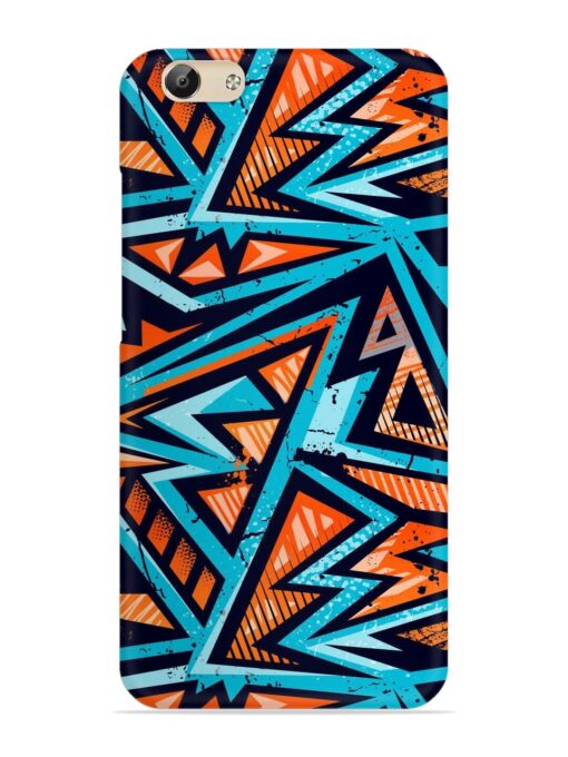 Abstract Seamless Grunge Snap Case for Vivo Y69