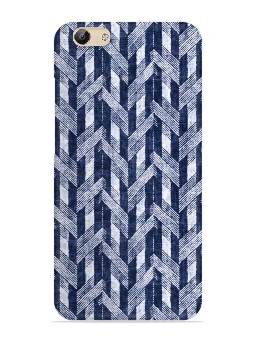 Abstract Herringbone Motif Snap Case for Vivo Y69