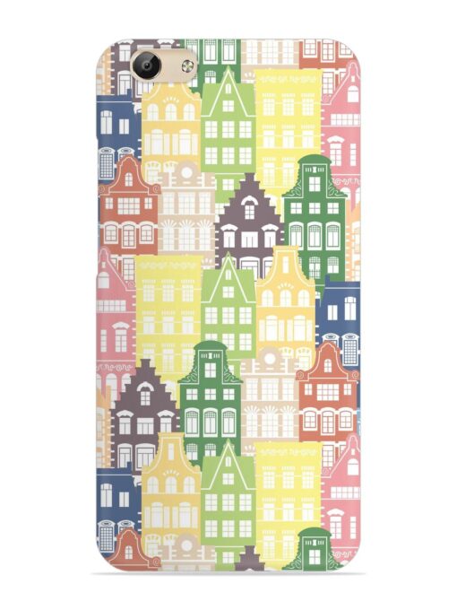 Seamless Shapes Pattern Snap Case for Vivo Y69