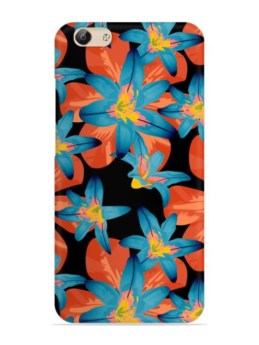 Philippine Flowers Seamless Snap Case for Vivo Y69 Zapvi