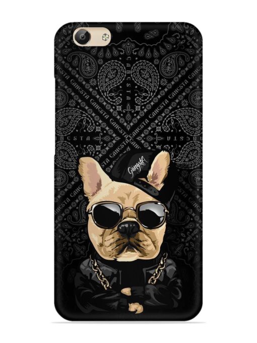 Gangsta Cool Sunglasses Dog Snap Case for Vivo Y69