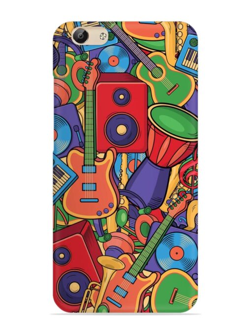 Colorful Music Art Snap Case for Vivo Y69 Zapvi