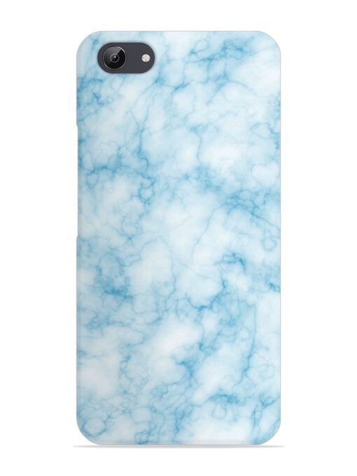 Blue White Natural Marble Snap Case for Vivo Y71 Zapvi