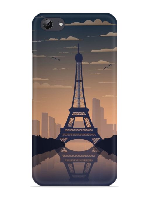 France Paris Eiffel Tower Gradient Snap Case for Vivo Y71 Zapvi