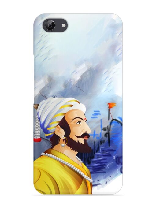 Shivaji Maharaj Color Paint Art Snap Case for Vivo Y71 Zapvi