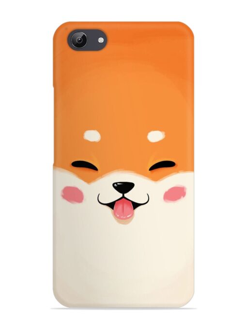 Cute Dog Face Vector Snap Case for Vivo Y71 Zapvi