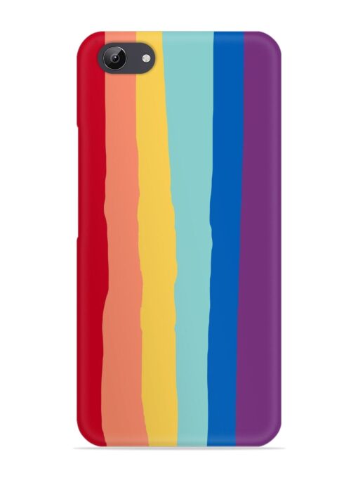 Rainbow Genuine Liquid Snap Case for Vivo Y71 Zapvi