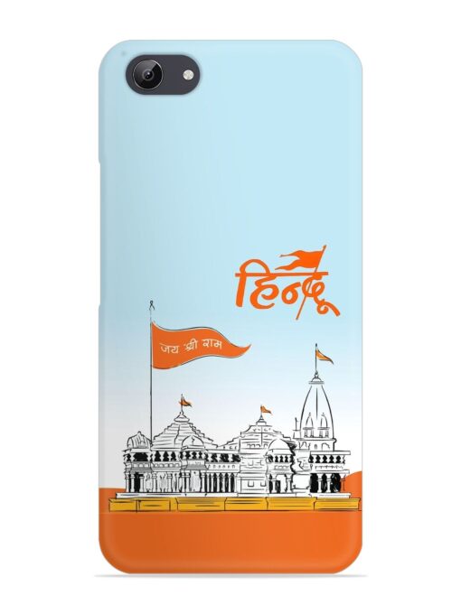 Ram Mandir Hindu Snap Case for Vivo Y71 Zapvi