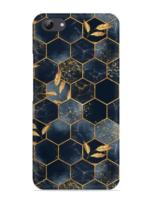 Marble Hexagon Seamless Snap Case for Vivo Y71