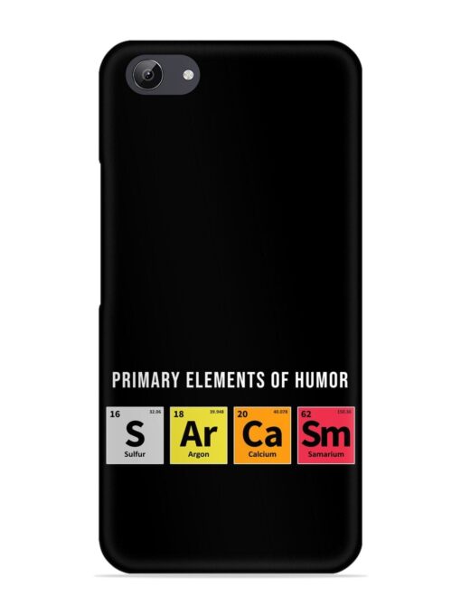 Primary Elements Humor Snap Case for Vivo Y71 Zapvi