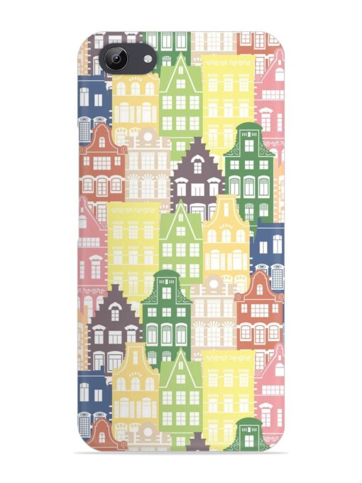 Seamless Shapes Pattern Snap Case for Vivo Y71 Zapvi