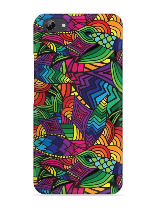 Abstract Multicolor Seamless Snap Case for Vivo Y71 Zapvi