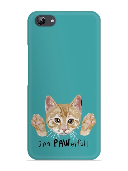 Typography Slogan Cat Snap Case for Vivo Y71 Zapvi