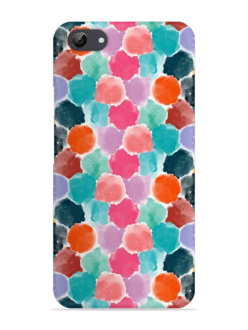 Colorful Seamless Pattern Snap Case for Vivo Y71 Zapvi