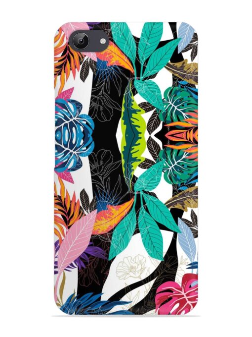 Floral Pattern Bright Snap Case for Vivo Y71 Zapvi